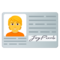 Identification Card emoji on Emojione